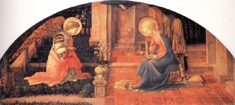 Fra Filippo Lippi The Annunciation oil painting picture